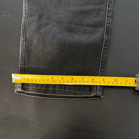 Hollister Men's Washed Black baggy Cargo Jeans size 30 - Picture 5 of 6